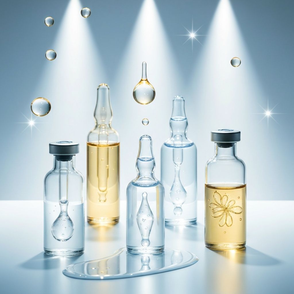 Ansiktsserum illustration